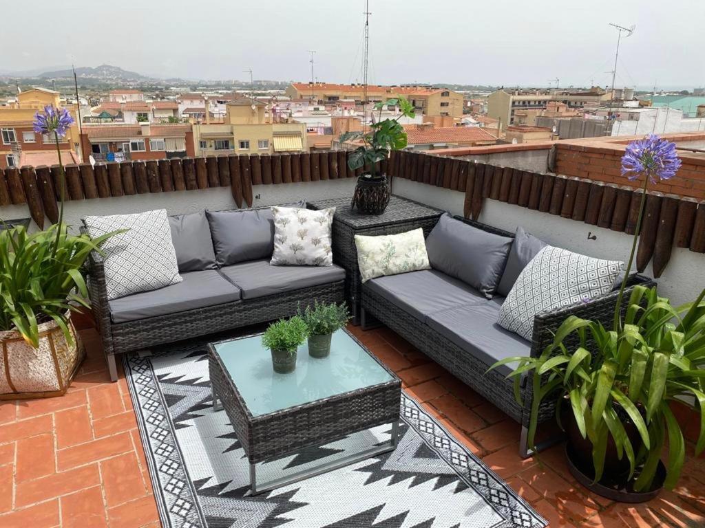 Apartamento Con Terraza Y Piscina En Malgrat De Mar Kültér fotó